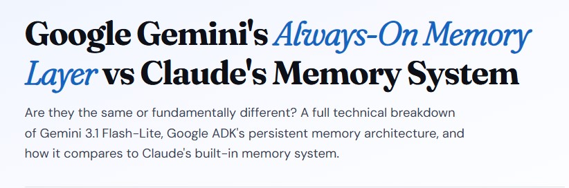 Google Bakes Gemini Into Everything as Always-On Layer